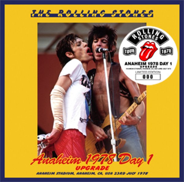 Photo1: THE ROLLING STONES - ANAHEIM 1978 DAY 1: UPGRADE 2CD (1)