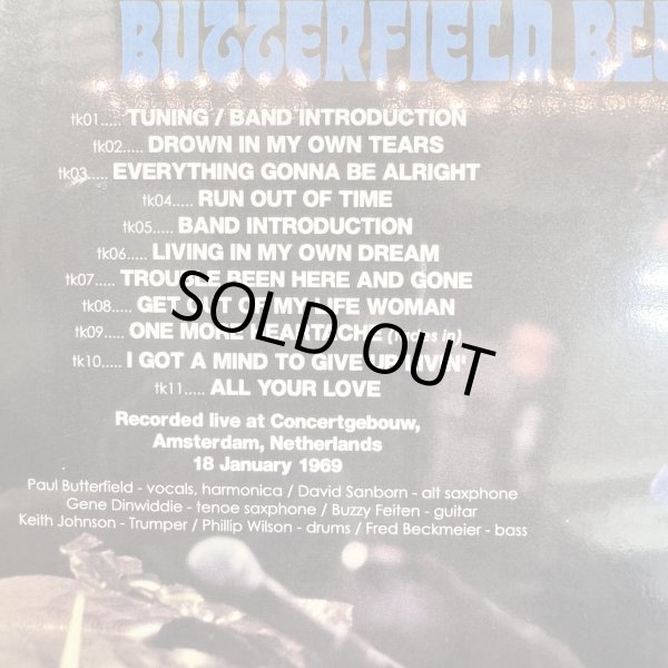 Photo5: THE PAUL BUTTERFIELD BLUES BAND - AMSTERDAM BREAKDOWN CD [EMPRESS VALLEY] PRO - USE ONLY! (5)