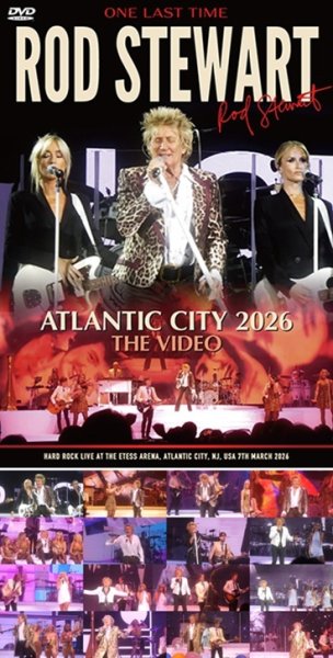 Photo1: ROD STEWART - ATLANTIC CITY 2026 THE VIDEO DVDR [Uxbridge 2782] (1)