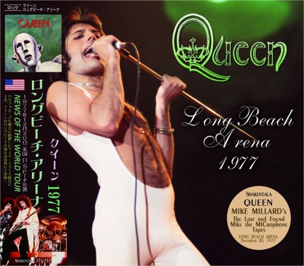 Photo1: QUEEN - 1977 LONG BEACH ARENA 2CD [SHAKUNTALA] (1)