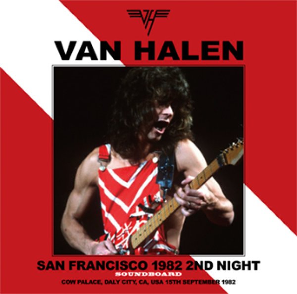Photo1: VAN HALEN - SAN FRANCISCO 1982 2ND NIGHT SOUNDBOARD 2CD [ZODIAC 837] (1)