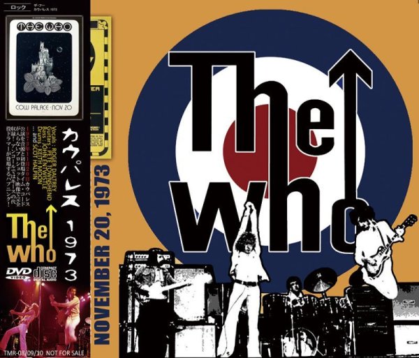 Photo1: THE WHO - COW PALACE 1973 2CD + DVD [TOMMY RECORDS] (1)