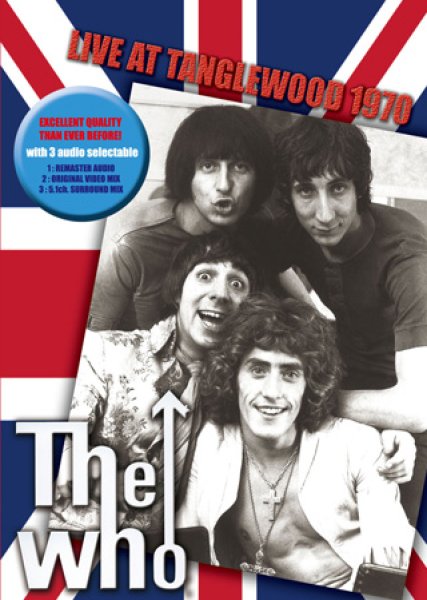 Photo1: THE WHO - LIVE AT TANGLEWOOD 1970 DVD [TOMMY RECORDS] (1)