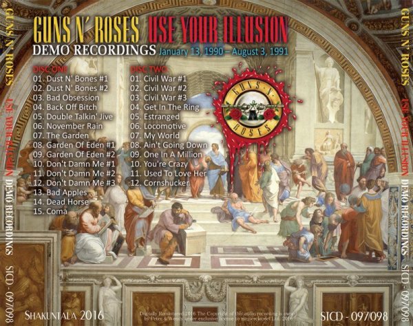 Photo2: GUNS N' ROSES - USE YOUR ILLUSION DEMO RECORDINGS 2CD [SHAKUNTALA] (2)