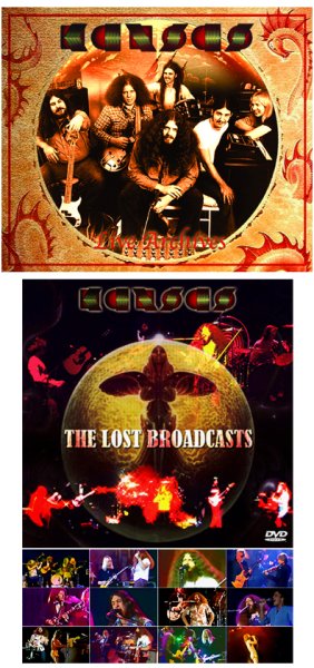 Photo1: KANSAS - LIVE ARCHIVES 6CDR + Ltd Bonus DVDR "THE LOST BROADCASTS" [Uxbridge 364] (1)