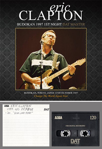 Photo1: ERIC CLAPTON - BUDOKAN 1997 1ST NIGHT: DAT MASTER 2CD [Tricone 199/200] (1)