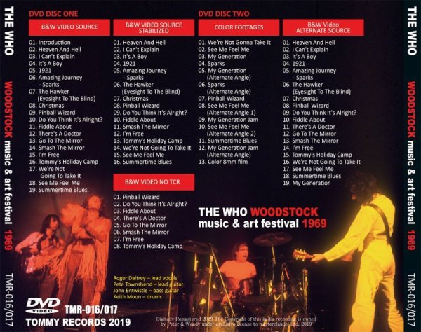 Photo2: THE WHO - WOODSTOCK 1969 2DVD [TOMMY RECORDS] (2)