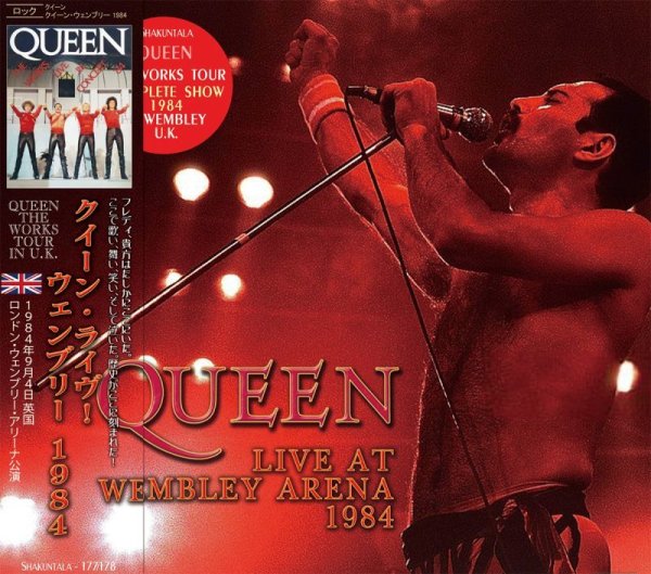 Photo1: QUEEN - LIVE AT WEMBLEY ARENA 1984 2CD [SHAKUNTALA] (1)