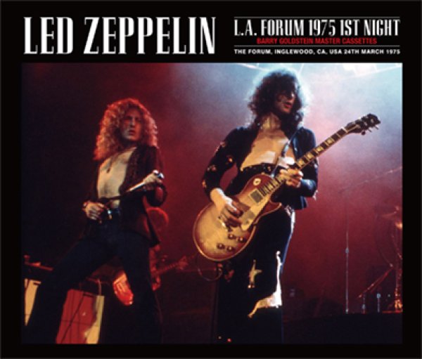 Photo1: LED ZEPPELIN - LA FORUM 1975 1ST NIGHT: BARRY GOLDSTEIN MASTER CASSETTES 3CD (1)
