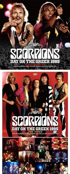 Photo1: SCORPIONS - DAY ON THE GREEN 1985: COMPLETE EDITION 2CD plus Bonus DVDR "DAY ON THE GREEN 1985 THE VIDEO" [ZODIAC 500] (1)