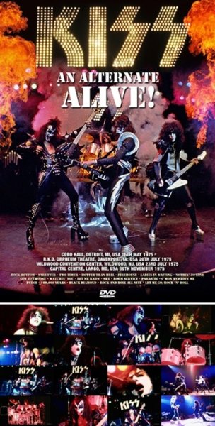Photo1: KISS - AN ALTERNATE ALIVE! DVDR [Shades 2617] (1)