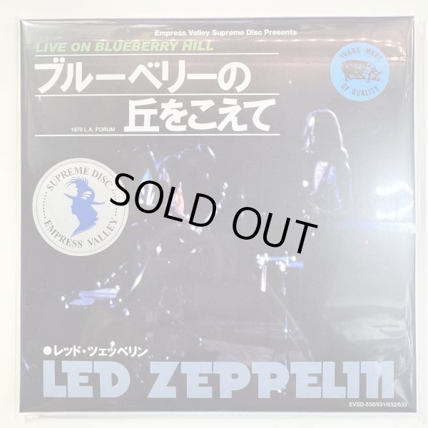 Photo1: LED ZEPPELIN - LIVE ON BLUEBERRY HILL 4CD [EMPRESS VALLEY] Unreleased, deformed jacket version! Super rare! Only a very limited number available! LAST CHANCE (1)