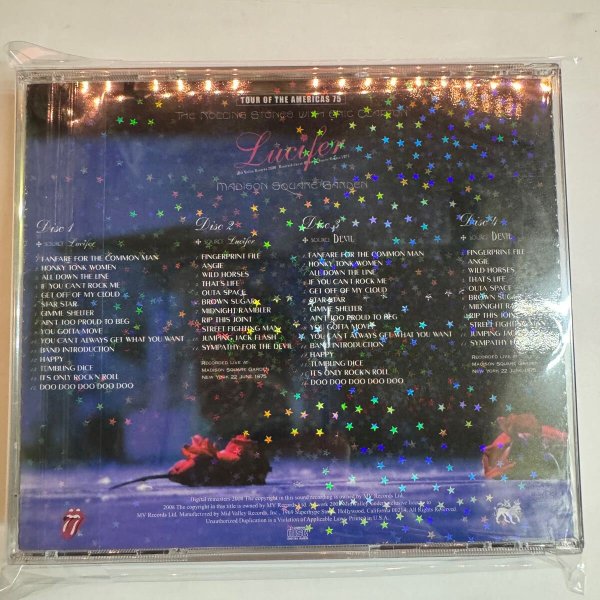 Photo2: THE ROLLING STONES with ERIC CLAPTON - LUCIFER 4CD [MID VALLEY] A FEW AVAILABLE (2)