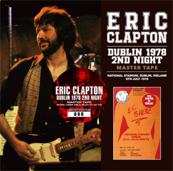 Photo1: ERIC CLAPTON - DUBLIN 1978 2ND NIGHT: MASTER TAPE 2CD [Beano-327] (1)