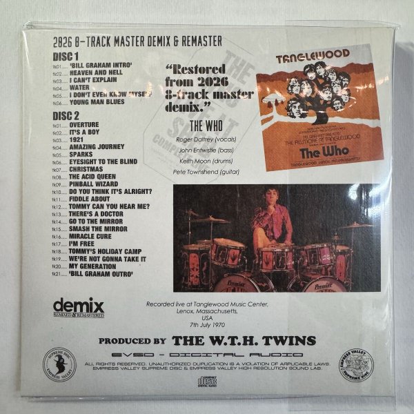 Photo4: THE WHO - LIVE AT 1969 & 1970 DEMIX 5CD BOX SET [EMPRESS VALLEY] (4)