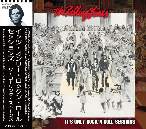 Photo1: THE ROLLING STONES - IT'S ONLY ROCK 'N ROLL SESSIONS 2CD [MAYFLOWER] (1)