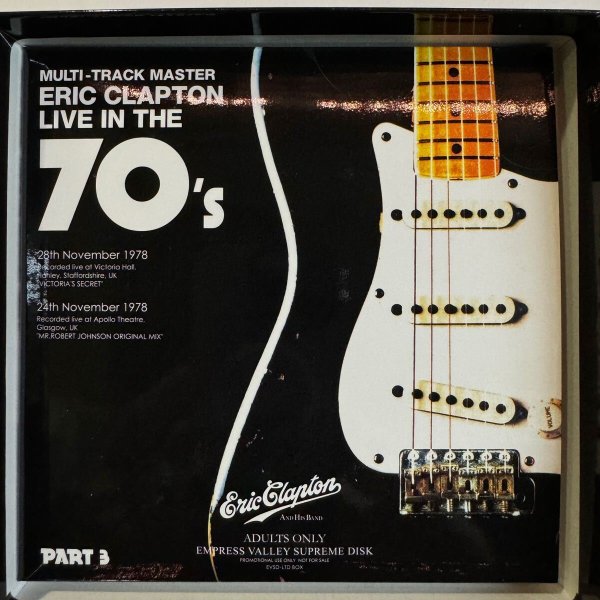 Photo6: ERIC CLAPTON - LIVE IN THE SEVENTIES 4CD BOX SET PROMO EDITION [EMPRESS VALLEY] (6)