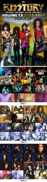 Photo1: KISS - KISSTORY VOLUME 13 1983-1984 LICK IT UP 3DVDR [Shades 2616] (1)