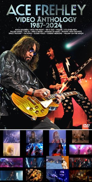 Photo1: ACE FREHLEY - VIDEO ANTHOLOGY 1987-2024 DVDR [Shades 2611] (1)