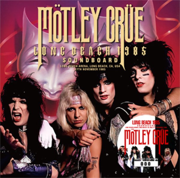 Photo1: MOTLEY CRUE - LONG BEACH 1985 SOUNDBOARD 2CD (1)