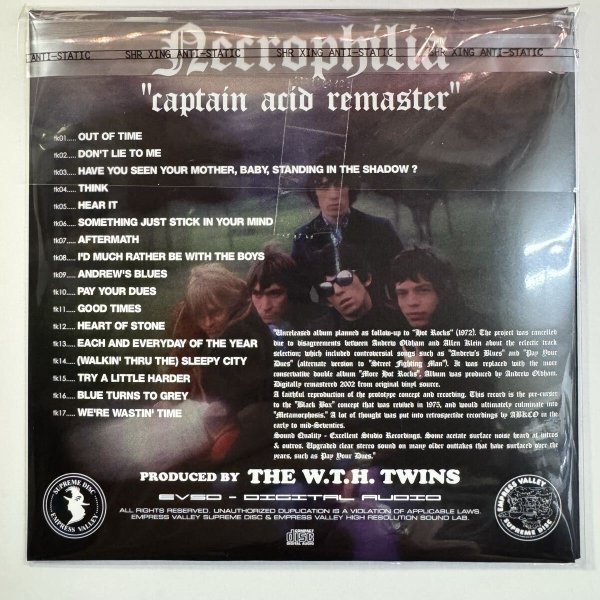 Photo2: THE ROLLING STONRS - NECROPHILIA Captain Acid Remaster CD [EMPRESS VALLEY] (2)