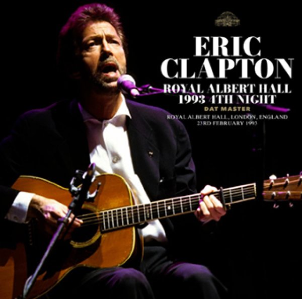 Photo1: ERIC CLAPTON - ROYAL ALBERT HALL 1993 4TH NIGHT: DAT MASTER 2CDR [Uxbridge 2790] (1)