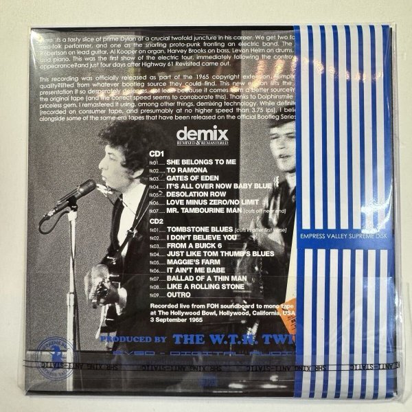 Photo2: BOB DYLAN - LIVE AT THE BOWL ‘65 2CD DEMIX [EMPRESS VALLEY] (2)