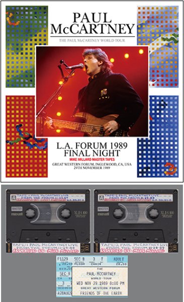 Photo1: PAUL McCARTNEY - L.A. FORUM 1989 FINAL NIGHT: MIKE MILLARD MASTER TAPES 2CD (1)