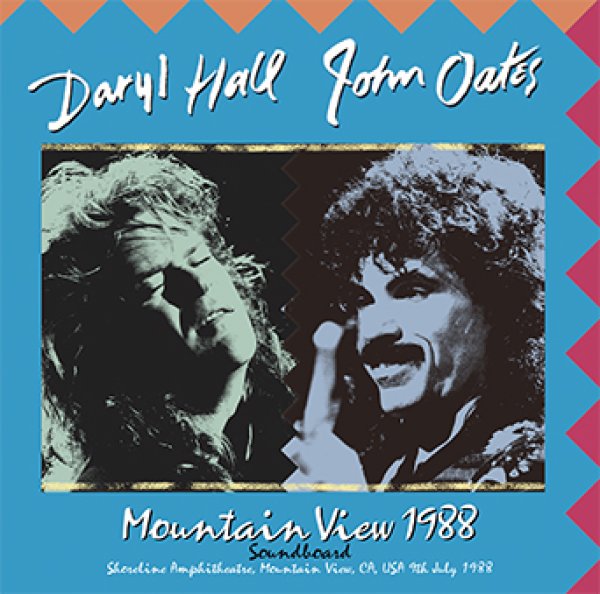 Photo1: DARYL HALL & JOHN OATES - MOUNTAIN VIEW: 1988 SOUNDBOARD 2CD  [ZION-187] (1)