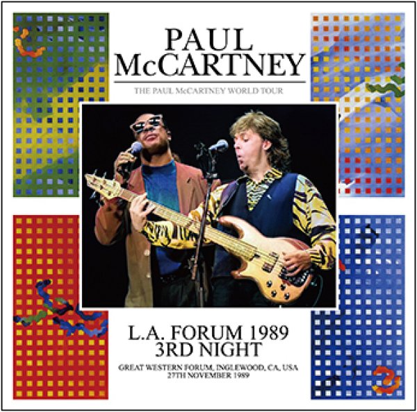 Photo1: PAUL McCARTNEY - L.A. FORUM 1989 3RD NIGHT 2CD (1)
