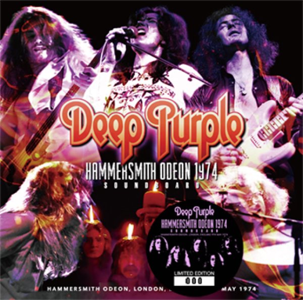 Photo1: DEEP PURPLE - HAMMERSMITH ODEON 1974 SOUNDBOARD 2CD plus Bonus DVDR "LONDON 1974 [Darker Than Blue 352/353] (1)