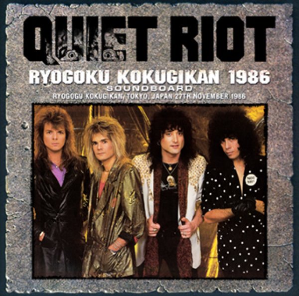 Photo1: QUIET RIOT - RYOGOKU KOKUGIKAN 1986 SOUNDBOARD 2CDR [Shades 2630] (1)