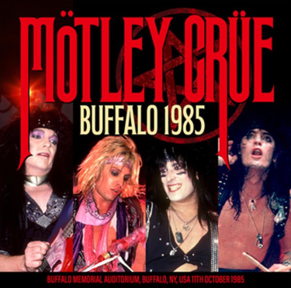 Photo1: MOTLEY CRUE - BUFFALO 1985 2CDR [Shades 2624] (1)