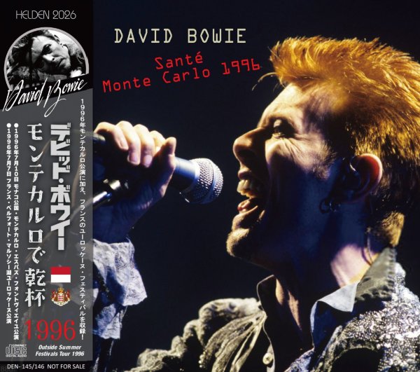 Photo1: DAVID BOWIE - 1996 SANTE MONTE CARLO 2CD [HELDEN] (1)