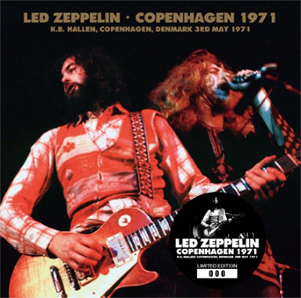 Photo1: LED ZEPPELIN - COPENHAGEN 1971 2CD with New Artworks & Label Designs (1)