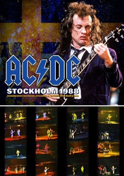 Photo1: AC/DC - STOCKHOLM 1988 2CDR+DVDR [Shades 2626] (1)