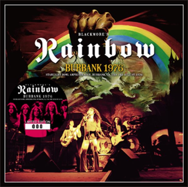Photo1: RAINBOW - BURBANK 1976 2CD with New Artworks & Label Designs [RISING ARROW-080] (1)