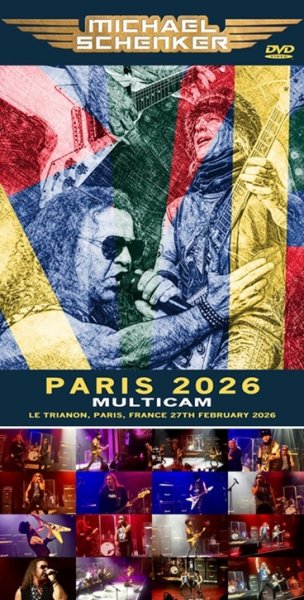 Photo1: MICHAEL SCHENKER - PARIS 2026 MULTICAM DVDR [Shades 2628] (1)