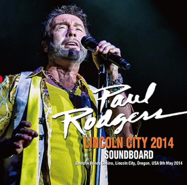 Photo1: PAUL RODGERS - LINCOLN CITY 2014 SOUNDBOARD CDR [Uxbridge 2803]  (1)