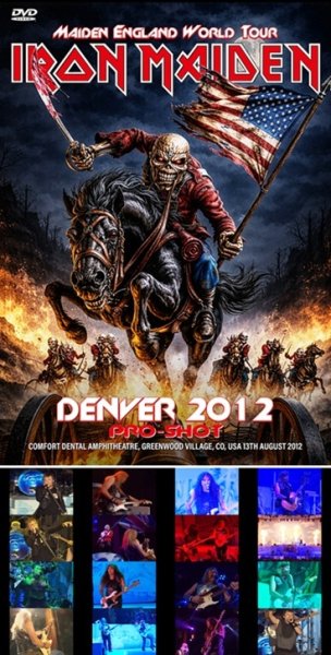Photo1: IRON MAIDEN - DENVER 2012 PRO-SHOT DVDR [Shades 2637]  (1)