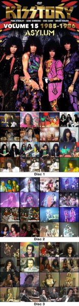 Photo1: KISS - KISSTORY VOLUME 15 1985-1986 ASYLUM 3DVDR [Shades 2634]  (1)