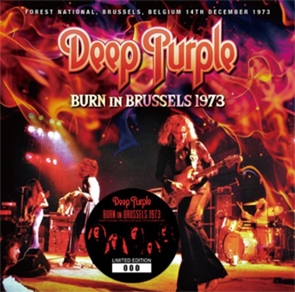 Photo1: DEEP PURPLE - BURN IN BRUSSELS 1973 2CD [Darker Than Blue 354/355]  (1)