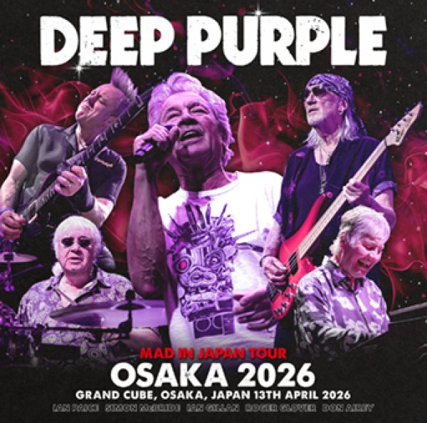 Photo1: DEEP PURPLE - OSAKA 2026 2CDR [Shades 2639] (1)