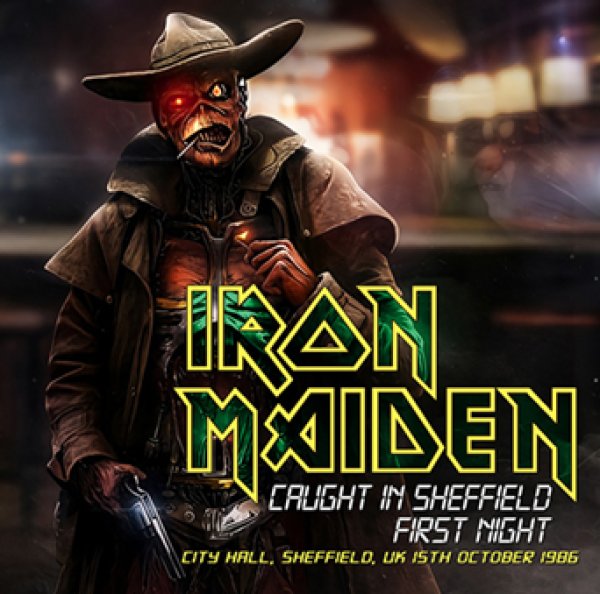 Photo1: IRON MAIDEN - CAUGHT IN SHEFFIELD FIRST NIGHT 2CDR [Shades 2638] (1)
