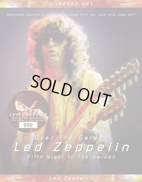 Photo1: LED ZEPPELIN - OVER THE GARDEN: FIFTH NIGHT IN THE GARDEN 3CD + 2CDR PRE ORDER ONLY [GRAF ZEPPELIN] (1)