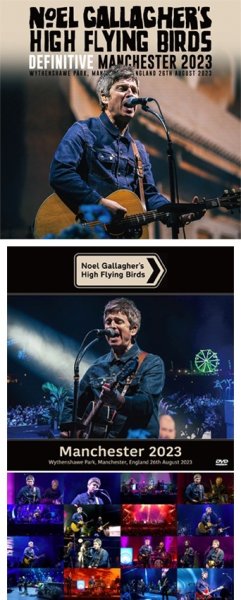 Photo1: NOEL GALLAGHER'S HIGH FLYING BIRDS - DEFINITIVE MANCHESTER 2023 2CD plus Bonus DVDR "MANCHESTER 2023 (1)