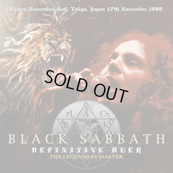 Photo1: BLACK SABBATH - DEFINITIVE BUER “THE LEGENDARY MASTER” 2CD [Zodiac 150]★★★STOCK ITEM / OUT OF PRINT★★★ (1)