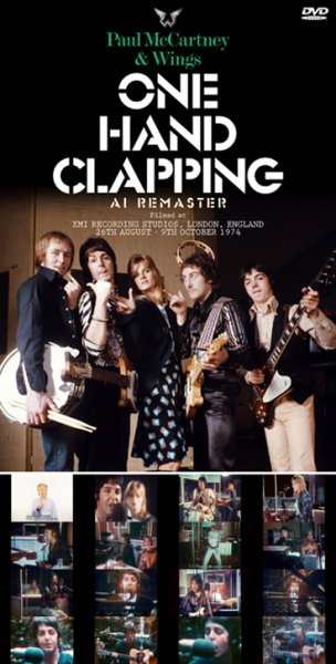 Photo1: PAUL McCARTNEY & WINGS - ONE HAND CLAPPING AI REMASTER DVDR [Uxbridge 2821] (1)