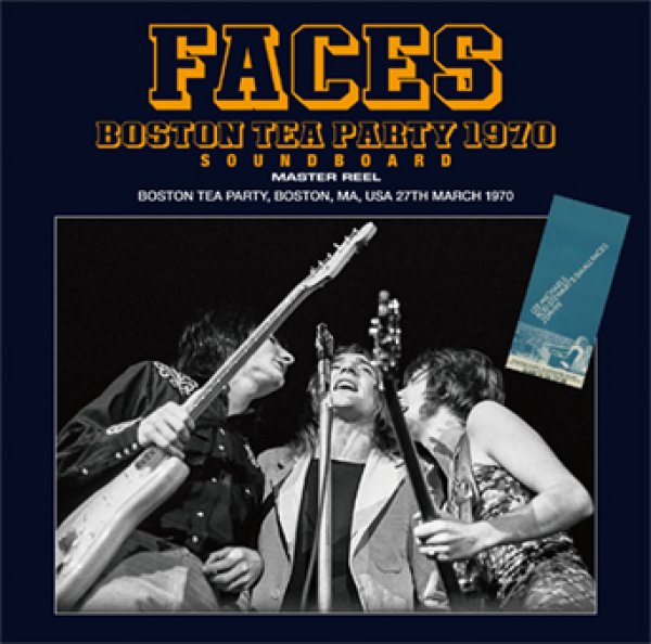 Photo1: THE FACES - BOSTON TEA PARTY 1970: SOUNDBOARD MASTER REEL CD [Wardour-592] (1)