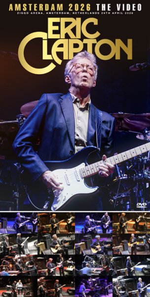 Photo1: ERIC CLAPTON - AMSTERDAM 2026 THE VIDEO DVDR [Uxbridge 2822] (1)